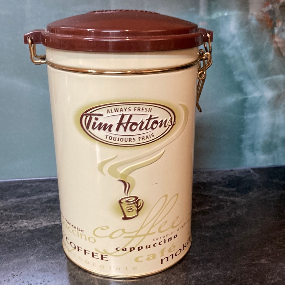 🔥Limited Edition.Tim Hortons Collector Coffee Can.